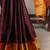 green Poly Cotton Chex Saree with Zari Weaving