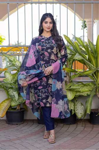Designer ethnic set kurta, pant set for women for casual and festive wear