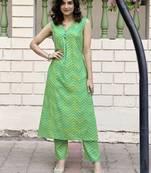 Women Rayon Printed Kurta With Palazzo
