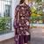  Women's Cotton Blend Floral Straight Printed Kurta Pant With Dupatta | kurta sets for woman