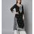 Black Georgette Long Kurtis