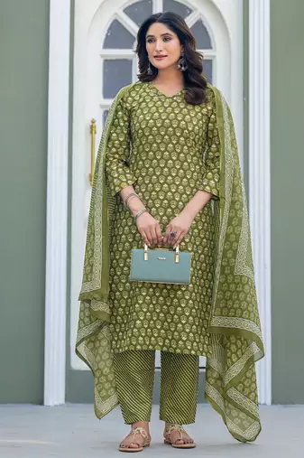 Designer ethnic set kurta, pant set for women for casual and festive wear