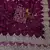 plum sequin embroidered chiffon saree