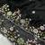 black multicolored embroidery sequin work rangoli silk blend saree