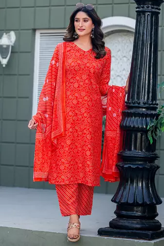 Designer ethnic set kurta, pant set for women for casual and festive wear