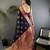 Navy blue silk blend floral butta zari weaving banarasi with peacock zari weaving border