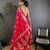 Pink silk blend meenakari zari weaving banarasi saree