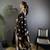 Black silk blend meenakari zari weaving banarasi saree