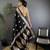 Black silk blend meenakari zari weaving banarasi saree