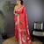 Pink silk blend meenakari zari weaving banarasi saree