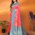 Tomato red silk blend woven zari weaving banarasi saree with contrast weaving border