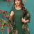  Women's Silk Blend Floral Straight Printed Kurta Pant With Dupatta | kurta sets for woman
