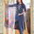  Women's Silk Blend Floral Straight Printed Kurta Pant With Dupatta | kurta sets for woman