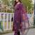  Women's Silk Blend Floral Straight Printed Kurta Pant With Dupatta | kurta sets for woman