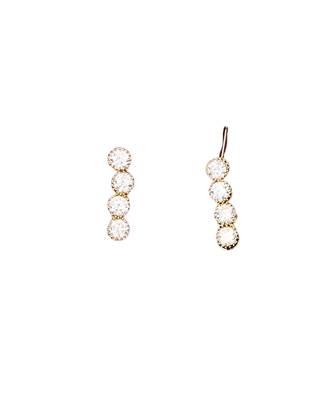 Mehendi polish cz diamond necklace & earrings set     antique ethnic finish for traditional charm 6