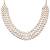 White cz diamond necklace set, mehendi polish finish, wedding wear jewelry