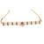 High gold polish choker necklace set, antique mehendi finish, red & green stone bridal jewelry for her