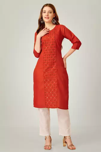  Women's Rayon Blend Floral Straight Printed Kurta Pant With Dupatta | kurta sets for woman
