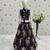 Fashional Georgette Embroidery Black Readymade Koti Lehenga Choli