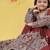 Trendy Vichitra Silk Embroidery work Maroon Readymade Lehenga Choli