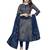 Multicolor cotton blend printed unstitched salwar suit material combo of 2