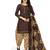 Multicolor cotton blend printed unstitched salwar suit material combo of 2