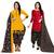 Multicolor cotton blend printed unstitched salwar suit material combo of 2