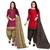Multicolor cotton blend printed unstitched salwar suit material combo of 2