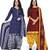 Multicolor cotton blend printed unstitched salwar suit material combo of 2