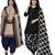 Multicolor cotton blend printed unstitched salwar suit material combo of 2