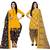 Multicolor cotton blend printed unstitched salwar suit material combo of 2
