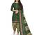 Multicolor cotton blend printed unstitched salwar suit material combo of 2