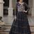 black Georgette Leheriya Print Gota Patti NAVRATRI LEHENGA CHOLI