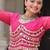 pink Georgette Leheriya Print Gota Patti NAVRATRI LEHENGA CHOLI