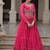 pink Georgette Leheriya Print Gota Patti NAVRATRI LEHENGA CHOLI