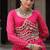 pink Georgette Leheriya Print Gota Patti NAVRATRI LEHENGA CHOLI