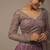 pink sequined embroidery work silk party wear lehenga choli with dupatta
