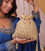 CRISTALLO POTLI BAG