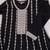 Trendmalls Women's art silk embroidery a line kurta sharara with dupatta set