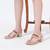 Gold geometric hand embroidered block heels