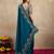 Trendmalls Morpeach Art Silk Sequin Embroidery Saree with Unstitched Net Blouse 