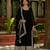 Women's Gorgeous Faux Georgette Fabric with Flared Anarkali Dupatta set