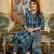 Cotton cambric straight  printed kurti-pant-dupatta  set