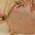 Red floral embroidered potli bag