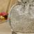 Silver floral embroidered potli bag
