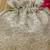 Silver floral embroidered potli bag