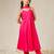 Rani mulmul strappy plain anarkali suit set - set of 3