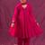Rani mulmul anarkali suit set -set of 3