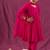 Rani mulmul anarkali suit set -set of 3