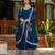 Women's Gorgeous Faux Georgette Fabric with Flared Anarkali Dupatta set